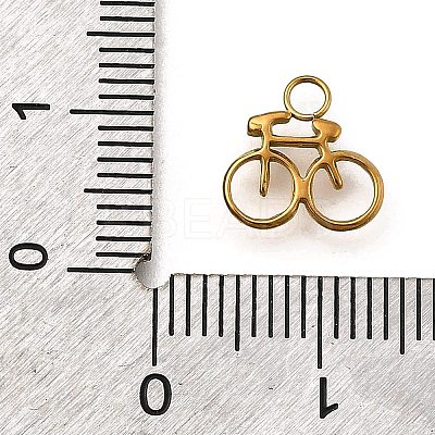 304 Stainless Steel Pendants STAS-P411-02A-G-1