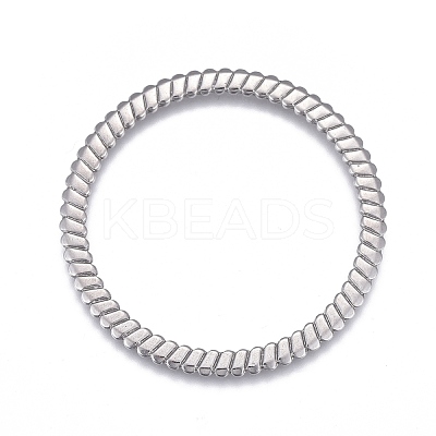 Non-Tarnish 304 Stainless Steel Linking Rings STAS-P245-31P-01-1