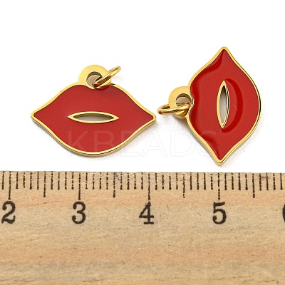 Ion Plating(IP) 304 Stainless Steel Pendants X-STAS-O003-01G-1