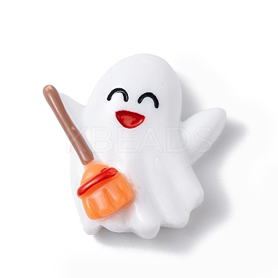 Halloween Opaque Resin Cabochons CRES-B010-01A-05-1