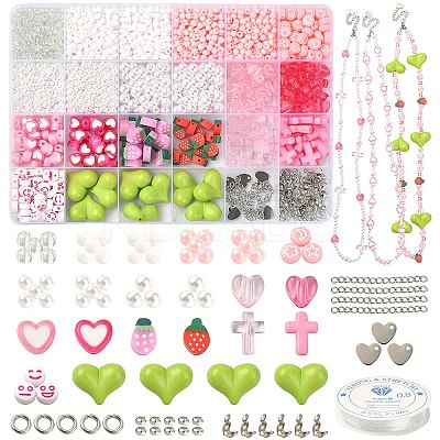 DIY Bracelet Necklace Making Kit DIY-FS0005-16-1