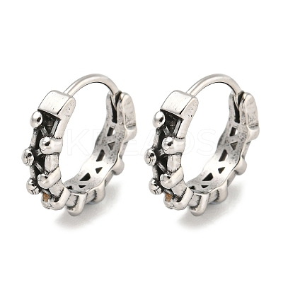 316 Surgical Stainless Steel Hoop Earrings EJEW-D096-12AS-02-1