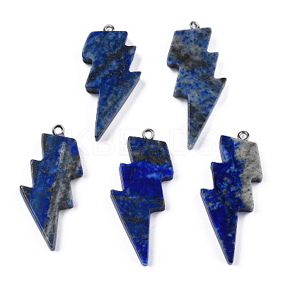 Natural Lapis Lazuli Pendants G-N332-53-A01-1