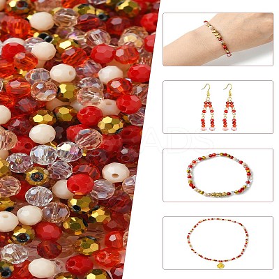 Mixed Styles Glass Beads GLAA-YWC0004-01D-1