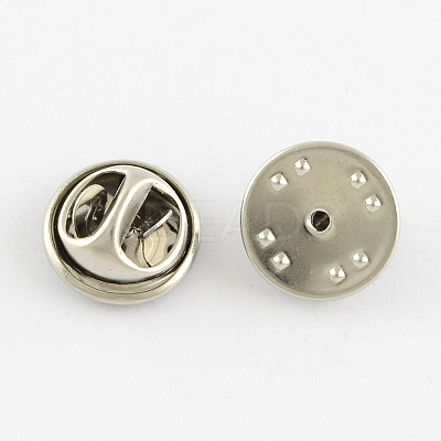 Tarnish Resistant Stainless Steel Butterfly Clutches Pin Backs STAS-Q172-01-1