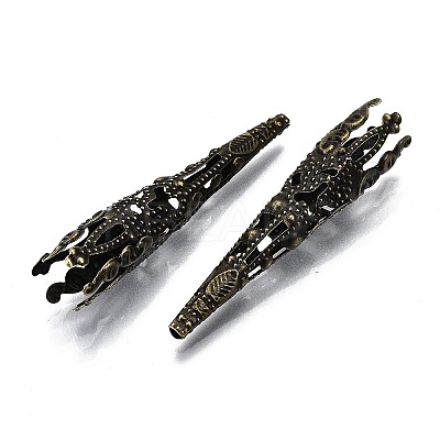 Tibetan Style Iron Bead Cones LS-X-IFIN-049Y-01AB-NR-1