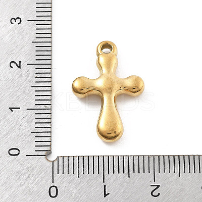 304 Stainless Steel Rhinestone Pendants STAS-D300-01G-16-1