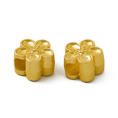 Rack Plating Alloy European Beads PALLOY-M202-07MG-1