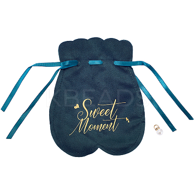 Velvet Jewelry Drawstring Gift Bags ABAG-CJC0003-02D-1