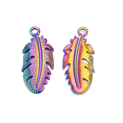 Ion Plating(IP) 304 Stainless Steel Pendants STAS-T063-191M-1