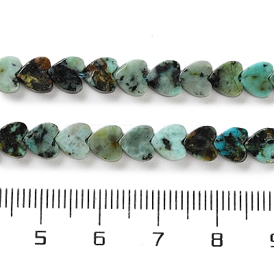 Natural African Turquoise(Jasper) Beads Strands G-M403-A26-02-1
