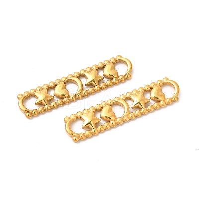 Ion Plating(IP) 304 Stainless Steel Connector Charms STAS-L268-036G-1