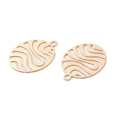 Long-Lasting Plated Brass Pendants KK-K336-16KCG-1