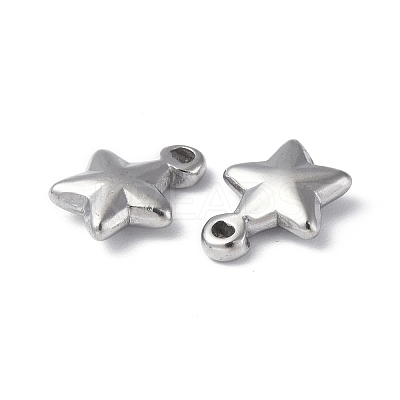 Non-Tarnish 304 Stainless Steel Charms X-STAS-C066-19P-1