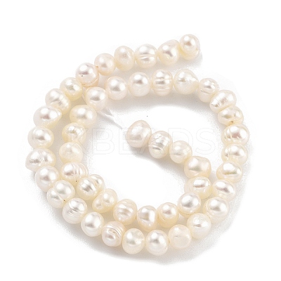 Natural Cultured Freshwater Pearl Beads Strands PEAR-C003-07C-1