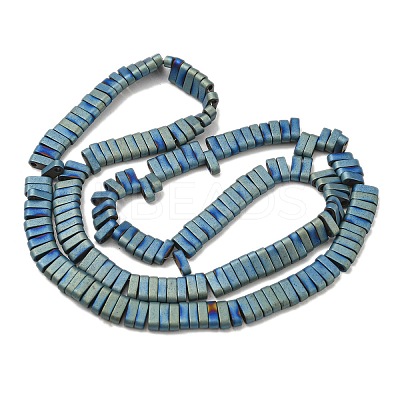 Electroplated Non-magnetic Synthetic Hematite Beads Strands G-C106-B01-03A-1