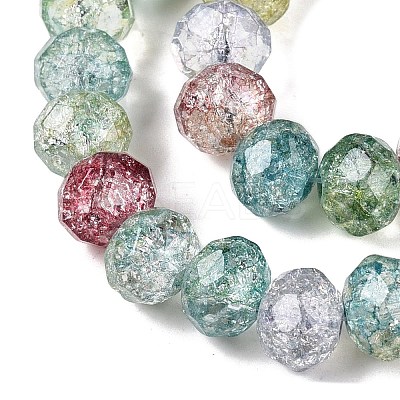 Transparent Glass Beads Strands X-GLAA-T023-4mm-A15-1
