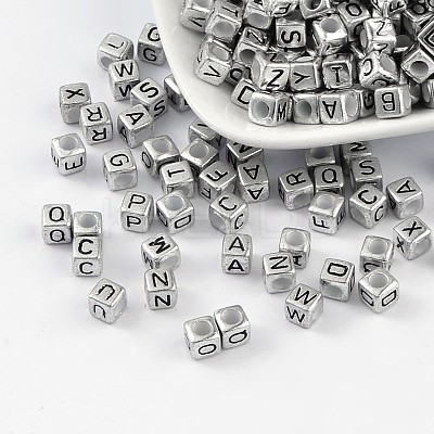 Horizontal Hole Acrylic Beads PB43C9308-1