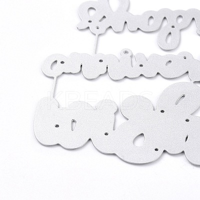 Carbon Steel Cutting Dies Stencils LS-DIY-I083-05P-1