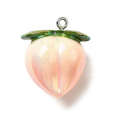 Opaque Resin Pendants FIND-I044-16A-1