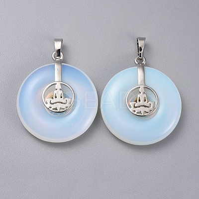 Opalite Pendants G-F640-D01-1
