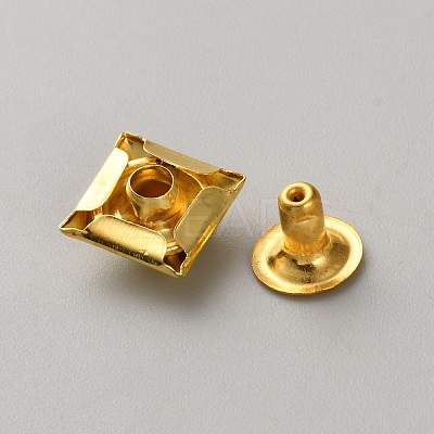 Brass Rivets KK-WH0103-009G-05-1