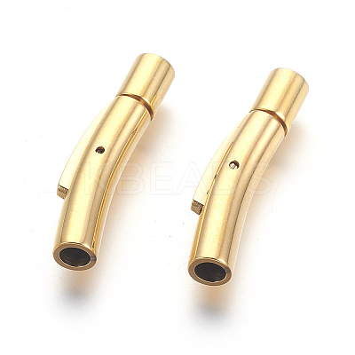 304 Stainless Steel Bayonet Clasps LS-STAS-F184-A01-3mm-1