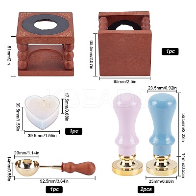 DIY Stamp Making Kits DIY-CP0003-89D-1