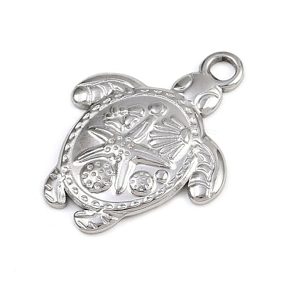 304 Stainless Steel Pendants STAS-C140-03H-P-1