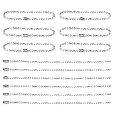 201 Stainless Steel Hanging Tag Chains STAS-N119-02D-P-1
