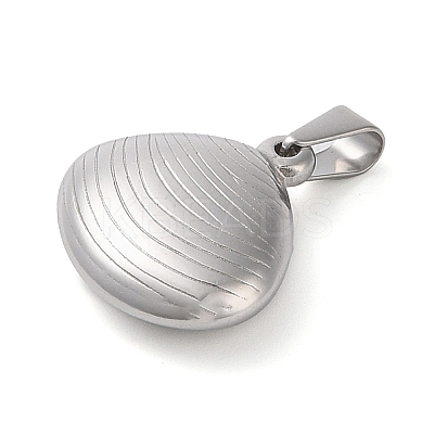 Non-Tarnish 304 Stainless Steel Pendants STAS-R229-20P-1