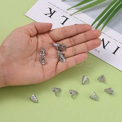 Non-Tarnish Apetalous 316 Surgical Stainless Steel Cone Bead Caps LS-X-STAS-M257-02-1