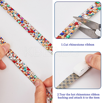 1Set Hotfix Rhinestone Trimming DIY-GF0009-82-1
