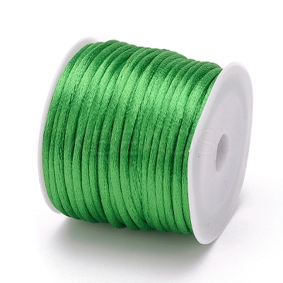 Nylon Satin Rattail Cords NWIR-L006-1mm-09-1