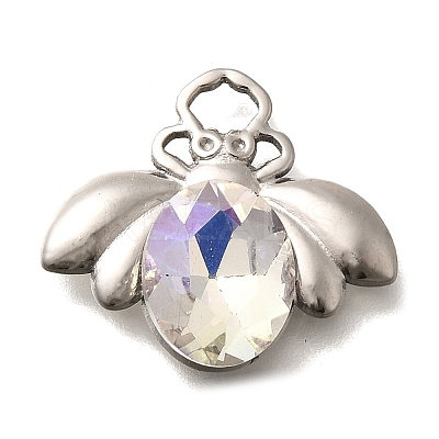 304 Stainless Steel Pendants STAS-Q346-11P-03-1
