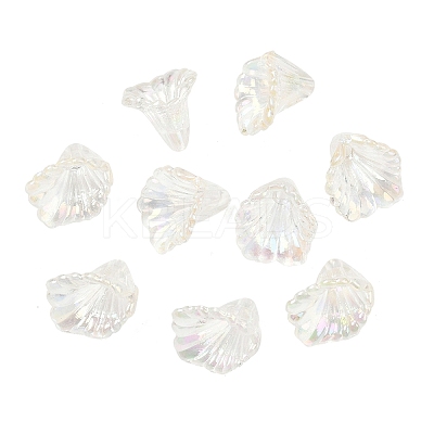Transparent Acrylic Bead Caps OACR-G054-03A-1