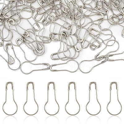 100Pcs Iron Brooch Findings IFIN-YW0003-79-1