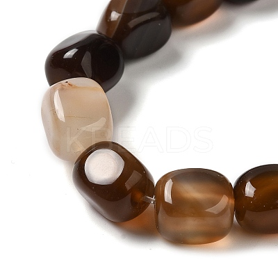 Natural Agate Beads Strands G-H295-A01-03-1