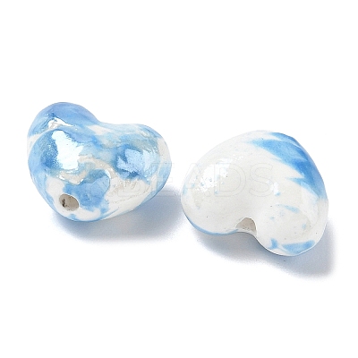 Handmade Porcelain Beads X1-PORC-K003-04C-1