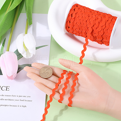 2 trands Polyester Wave Bending Fringe Trim OCOR-GF0003-02A-1