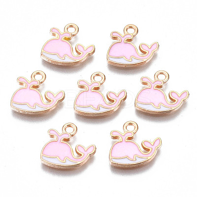 Alloy Enamel Charms ENAM-S115-037C-1