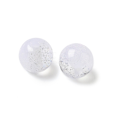 Two Tone Resin Beads RESI-Q025-02A-C-1