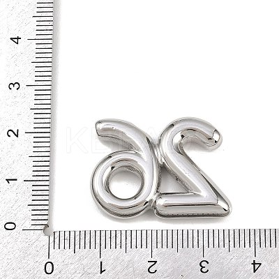 304 Stainless Steel Pendants STAS-B108-09P-1