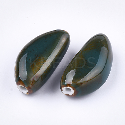 Handmade Porcelain Beads PORC-S498-30D-1