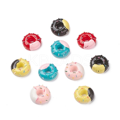 (Defective Closeout Sale: Slight Peeling Paint) Spray Painted Resin Cabochons CRES-XCP0001-23-1