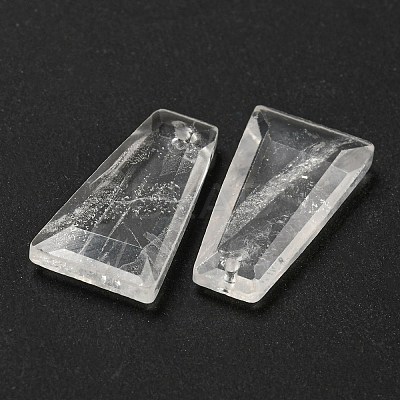 Natural Quartz Crystal Pendants G-G123-02H-1