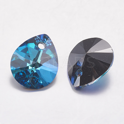 Faceted K9 Glass Rhinestone Charms RGLA-F053-A-001BB-1