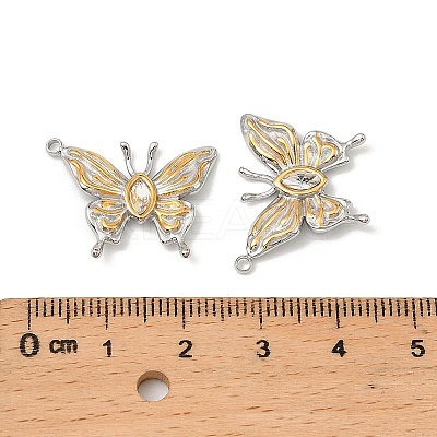 304 Stainless Steel Rhinestone Pendants STAS-T068-65GP-1