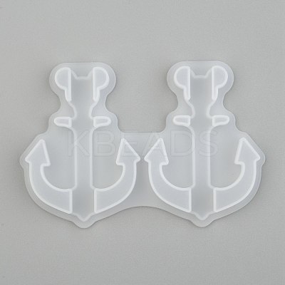 Anchor Straw Topper Silicone Molds Decoration DIY-J003-11-1