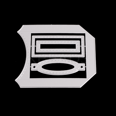 Sticky Note Frame Carbon Steel Cutting Dies Stencils DIY-F032-07-1